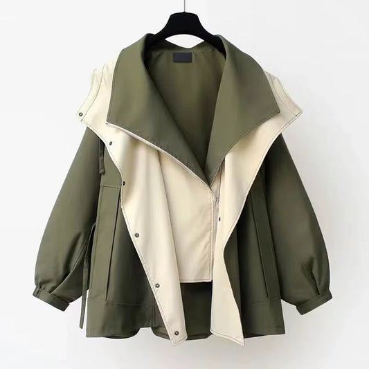 Heiress Wrap Windbreaker