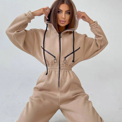 Studio Zip-Up Jumpsuit