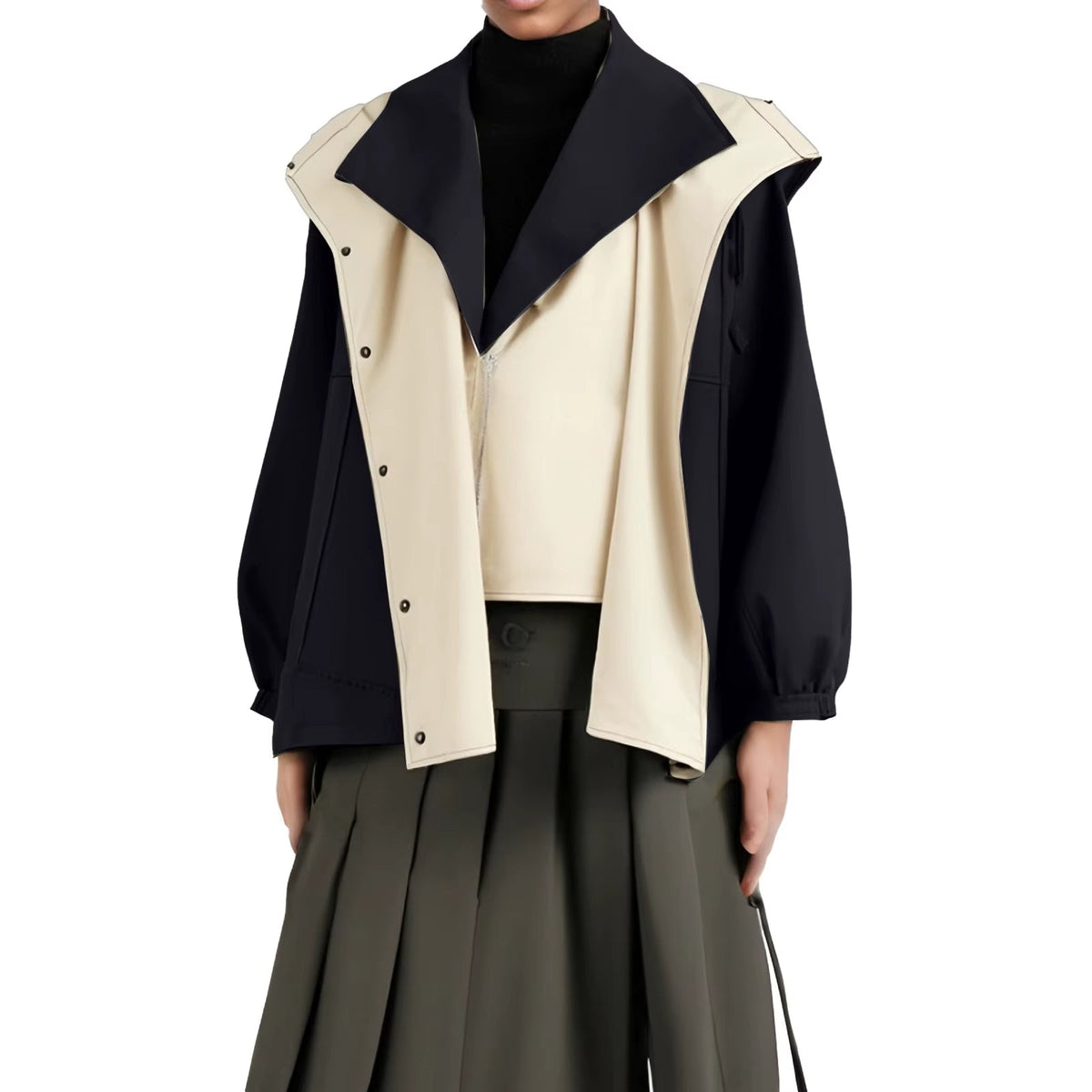 Heiress Wrap Windbreaker
