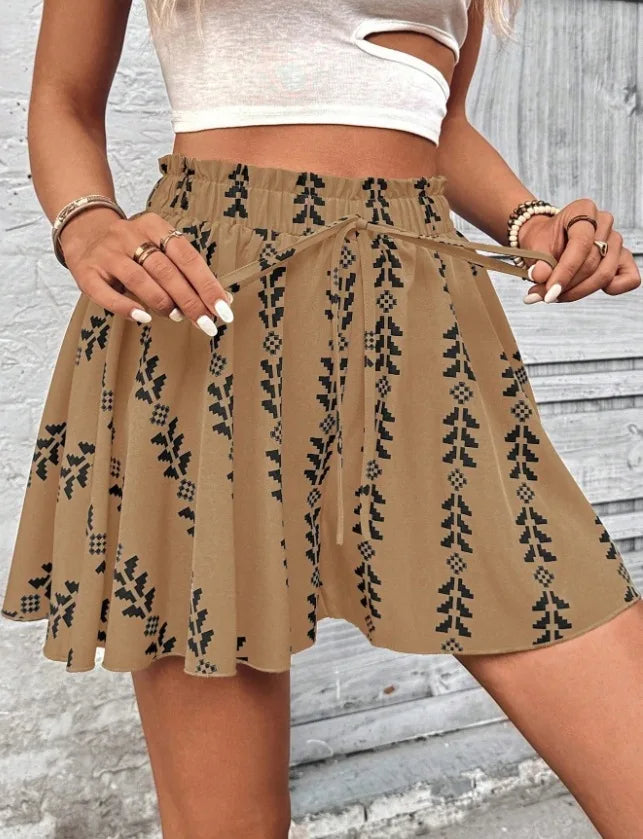 Zahara Boho Flare Short