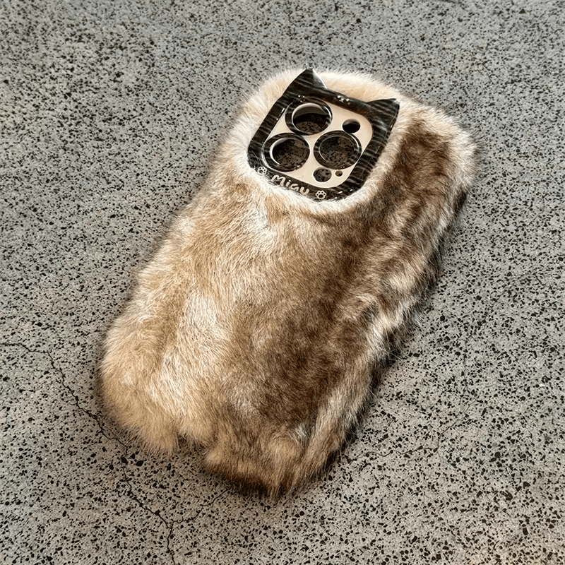 Félin Furry iPhone Case