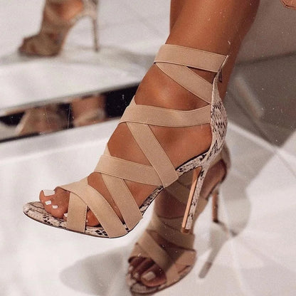 Serafina Crossover Stiletto