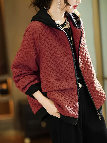 Mirelle Quilted Hoodie