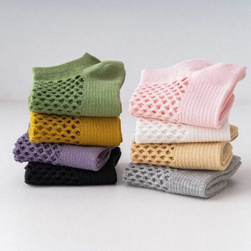 Aero Mesh Ankle Sock Set