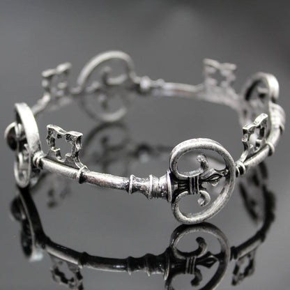 Alchemist’s Key Cuff Bracelet