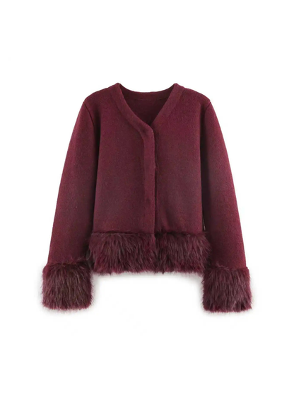 Margot Fur-Trim Jacket