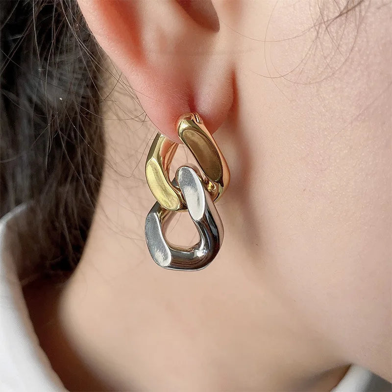 Aria Chain Link Earrings