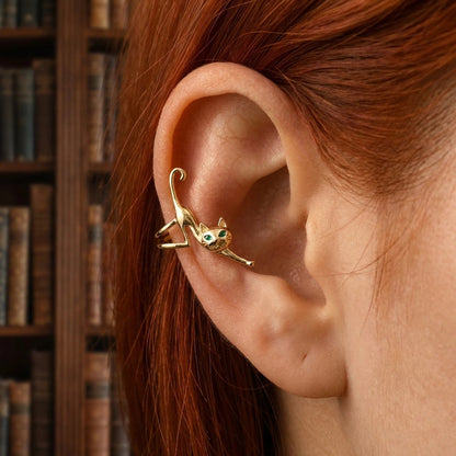 Climbing Cat Ear Cuff