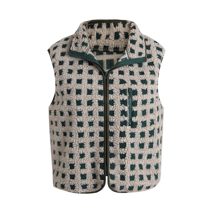 Montclair Sherpa Check Vest