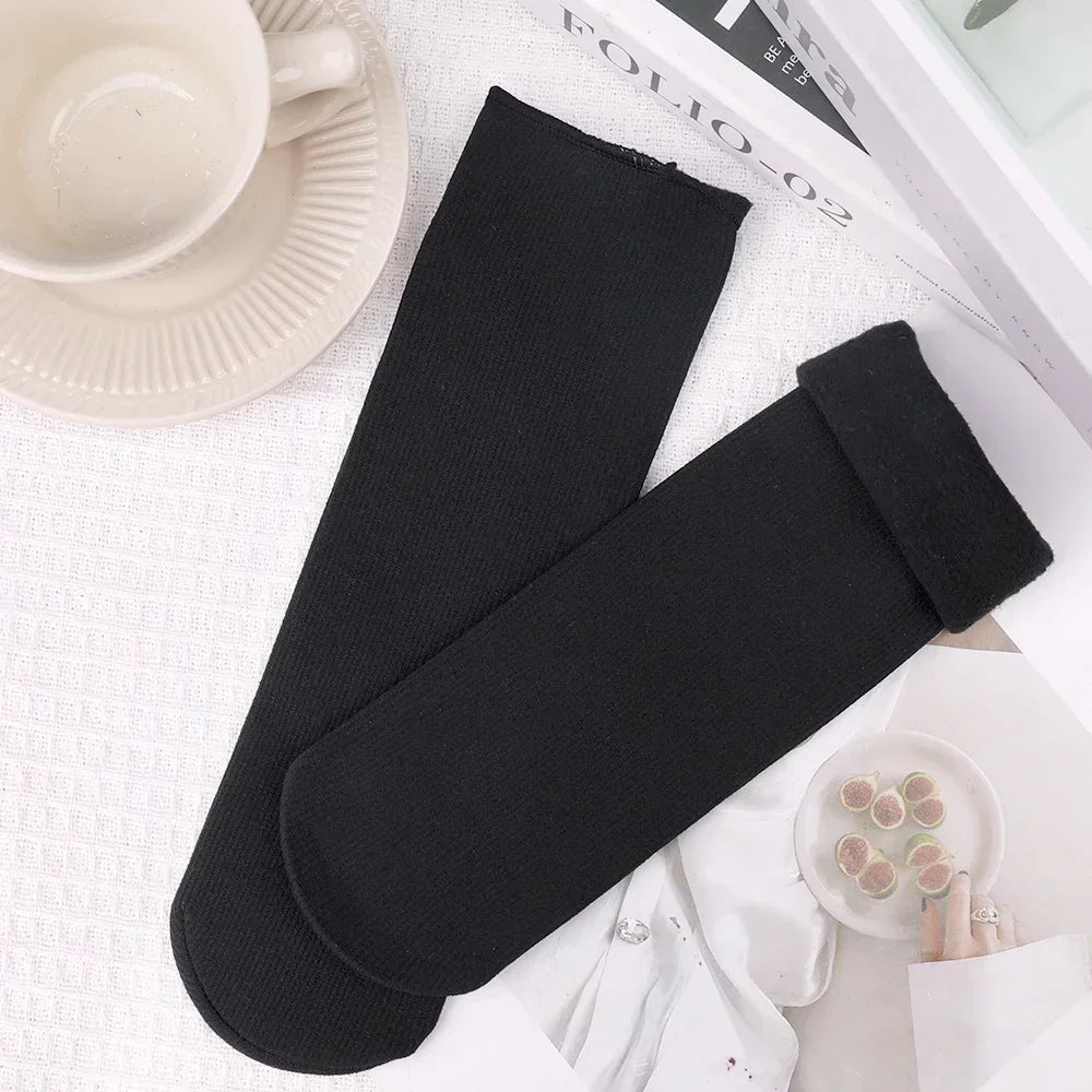 Fleece Ribbed Sock Set