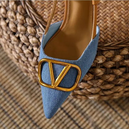 Valentina Slingback Stiletto Heel