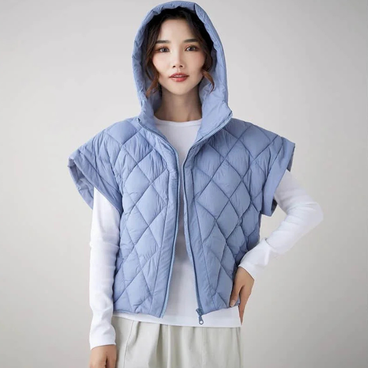 Oslo Quilted Cap Sleeve Vest
