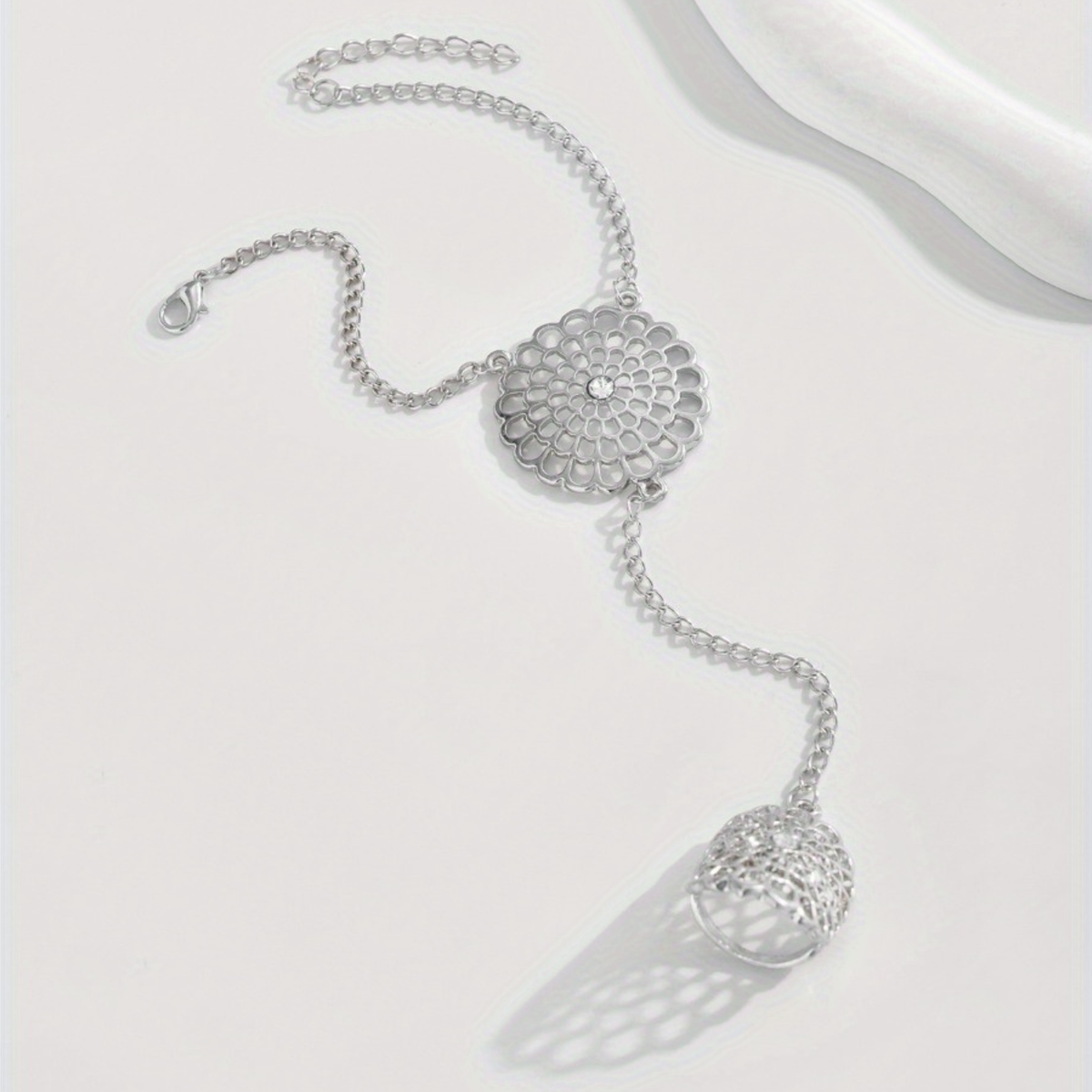 Medallion Filigree Hand Chain