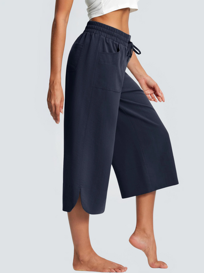 Oasis Wide-Leg Capri