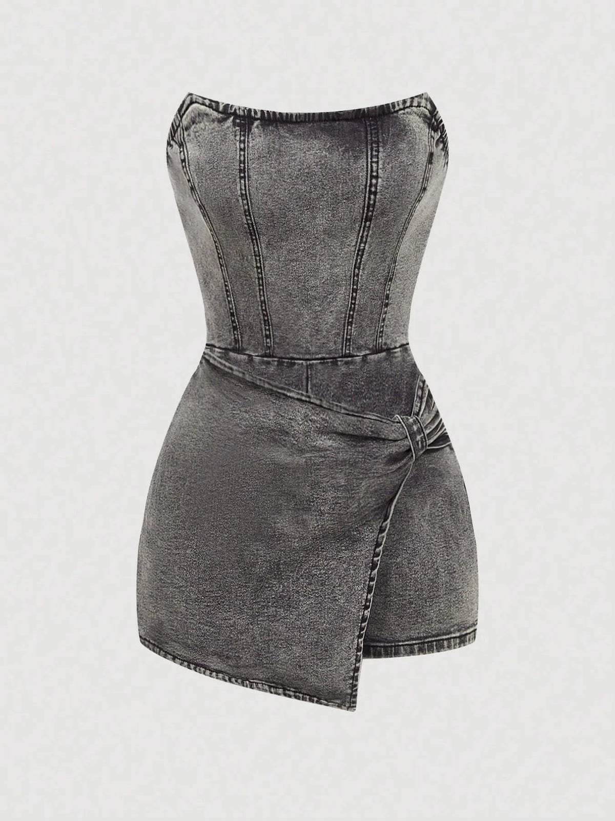 Milan Denim Romper