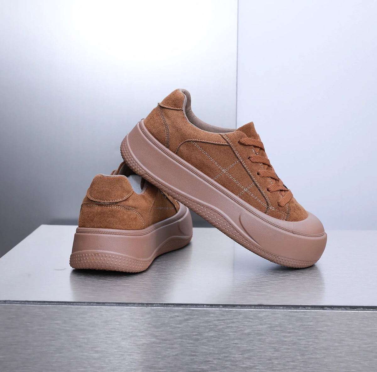 Ivanna Suede Platform Sneaker