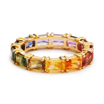 Prism Eternity Zircon Ring