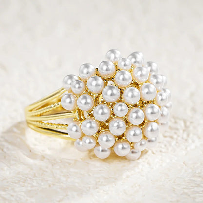 Capri Bloom Cluster Ring