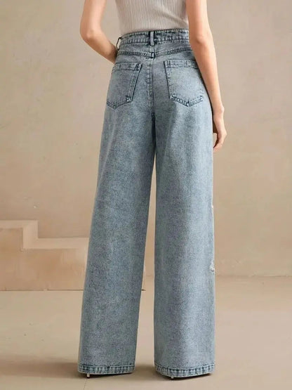 Flora Vogue Plus Size Denim Jean