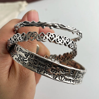 Chronicle Cuff Bracelet