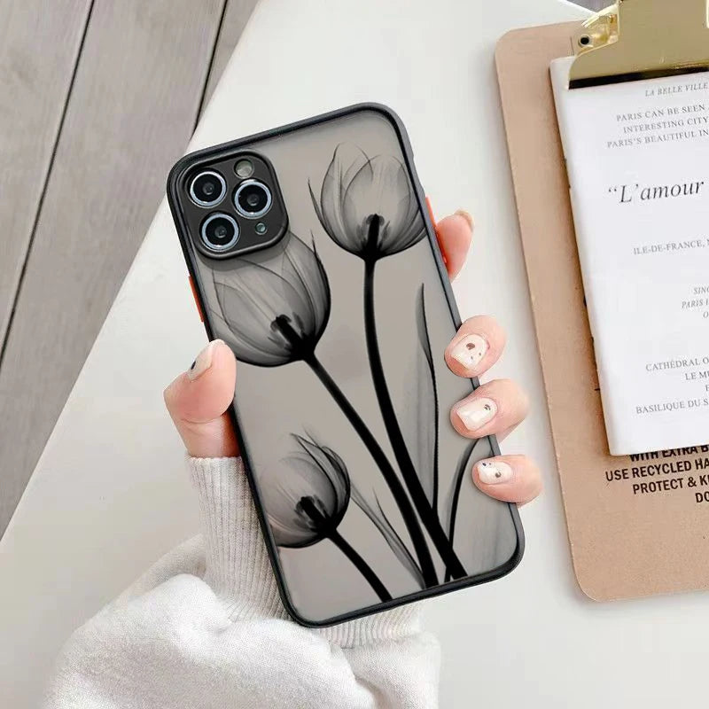 Midnight Blossom iPhone Case