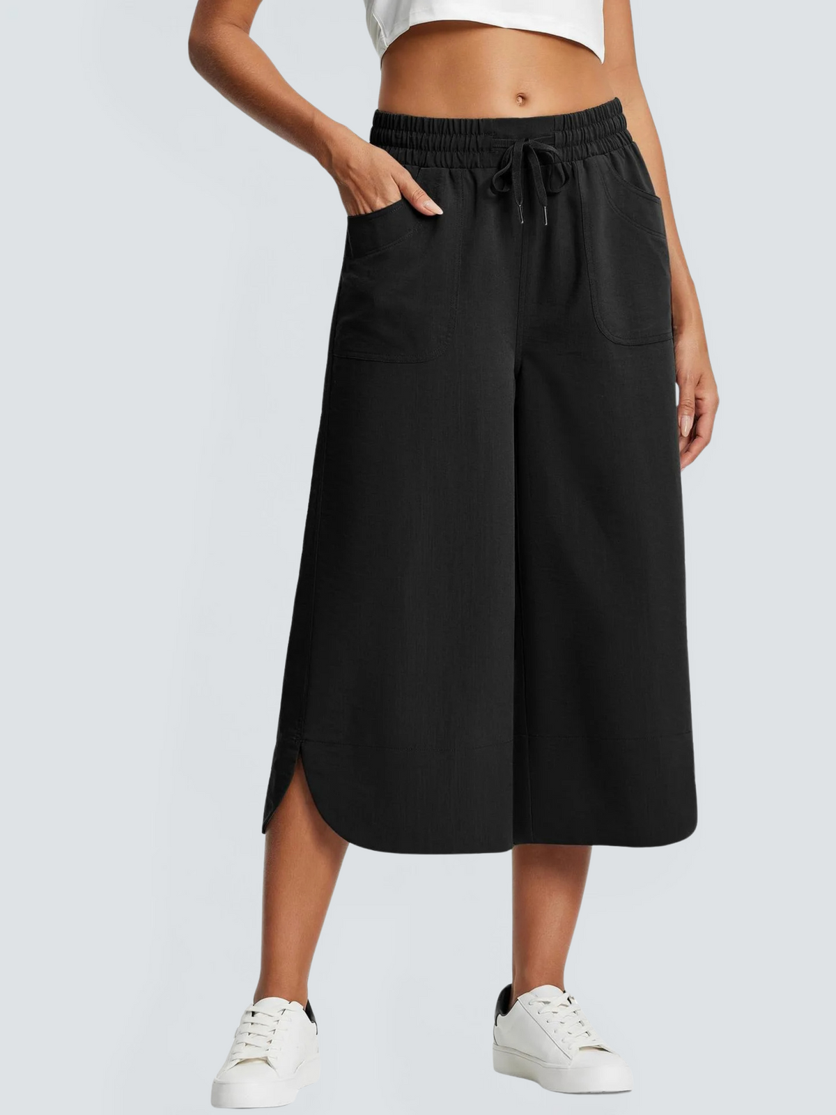 Oasis Wide-Leg Capri