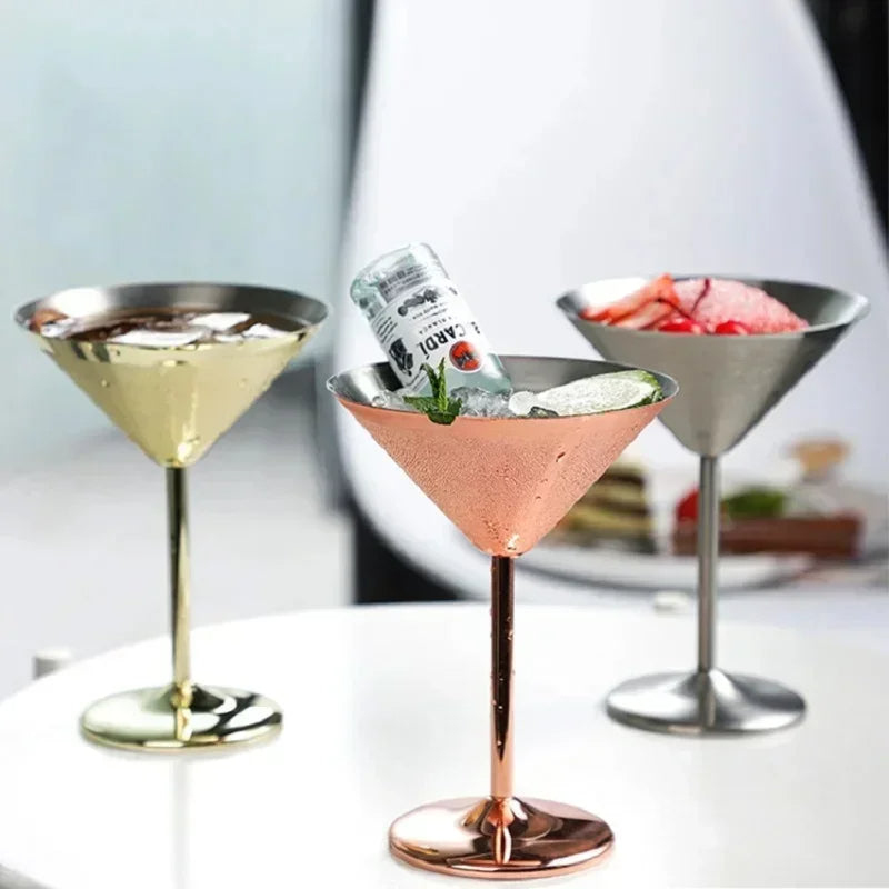 Luxe Stainless Steel Martini Set