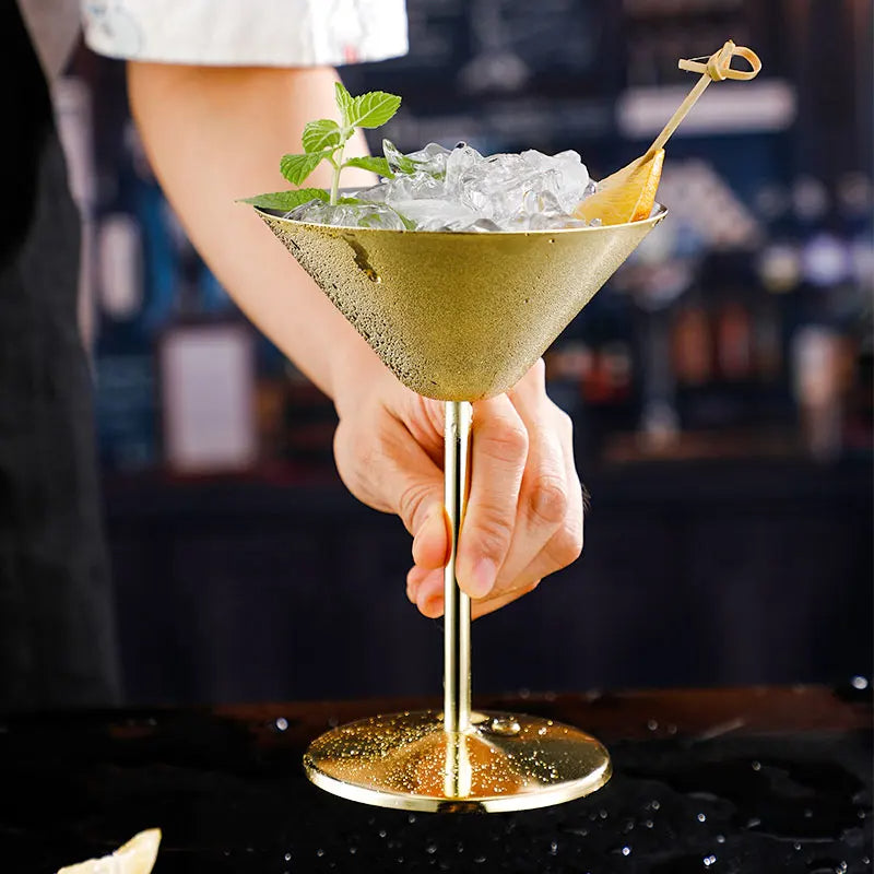 Luxe Stainless Steel Martini Set