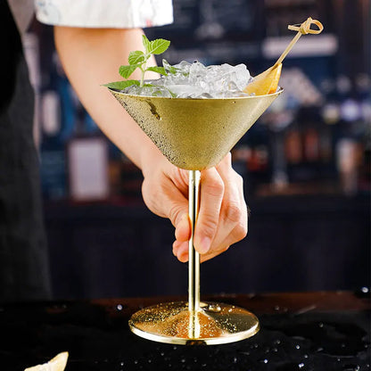 Luxe Stainless Steel Martini Set