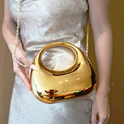 Nova Sculptural Clutch Bag