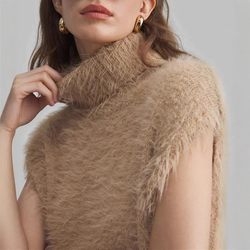 Cashmira Turtleneck Vest