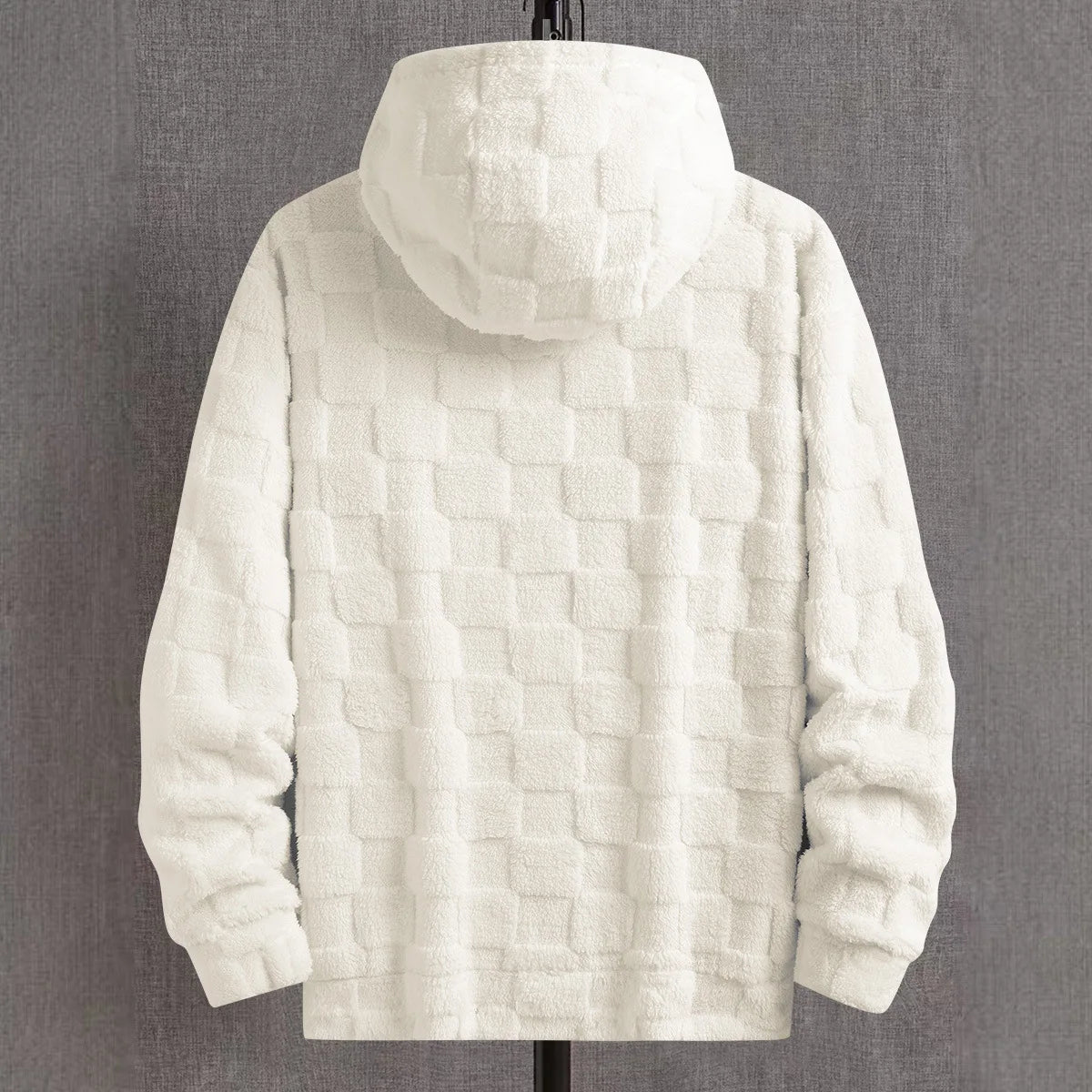 Studio Check Hooded Sweatshirt