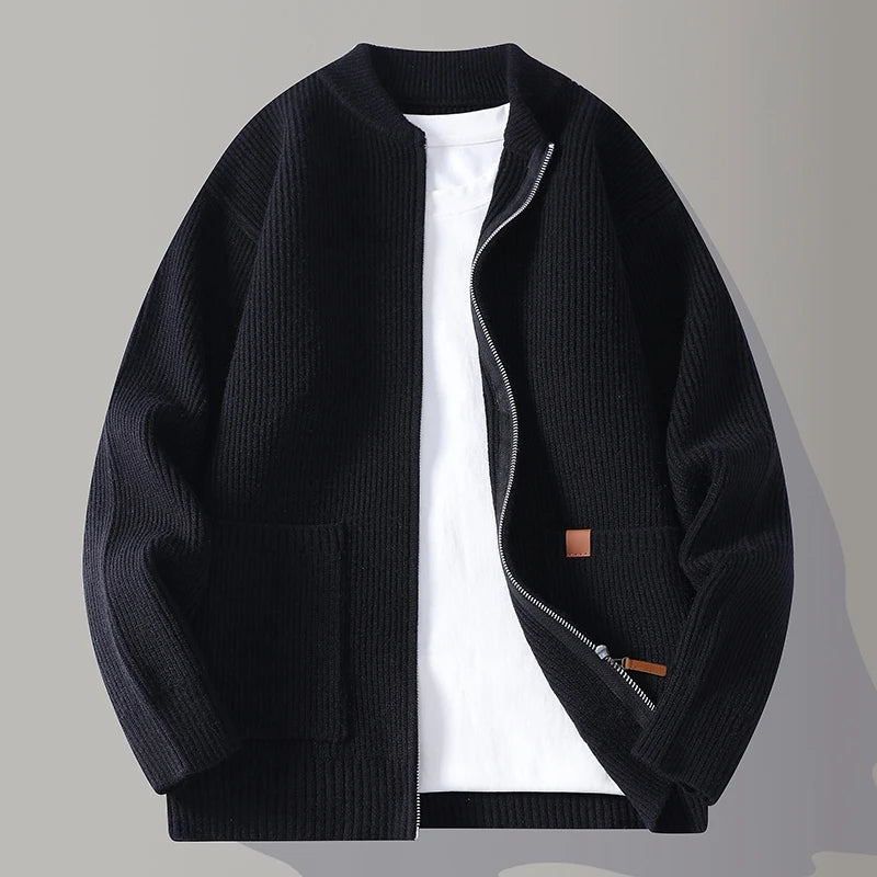 Summit Rib Zip Cardigan