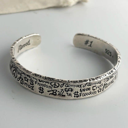 Chronicle Cuff Bracelet