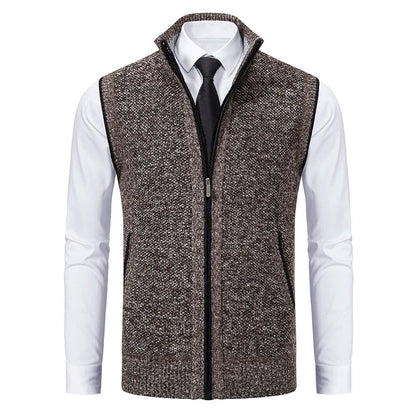 Hamilton Wool Full-Zip Vest