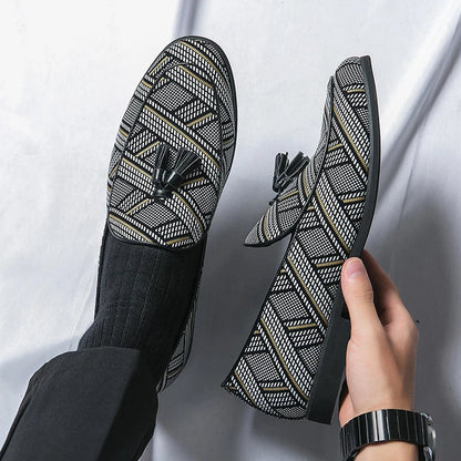 Checker Weave Loafer
