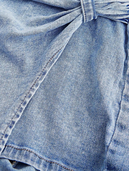 Milan Denim Romper