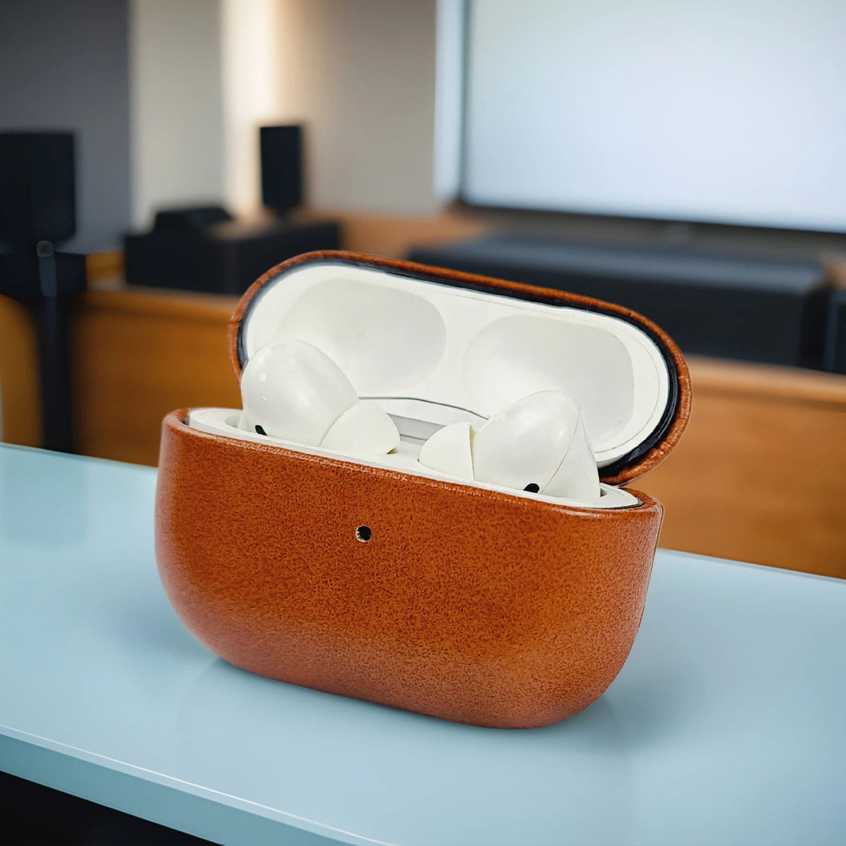 The Executive Leather AirPods Case