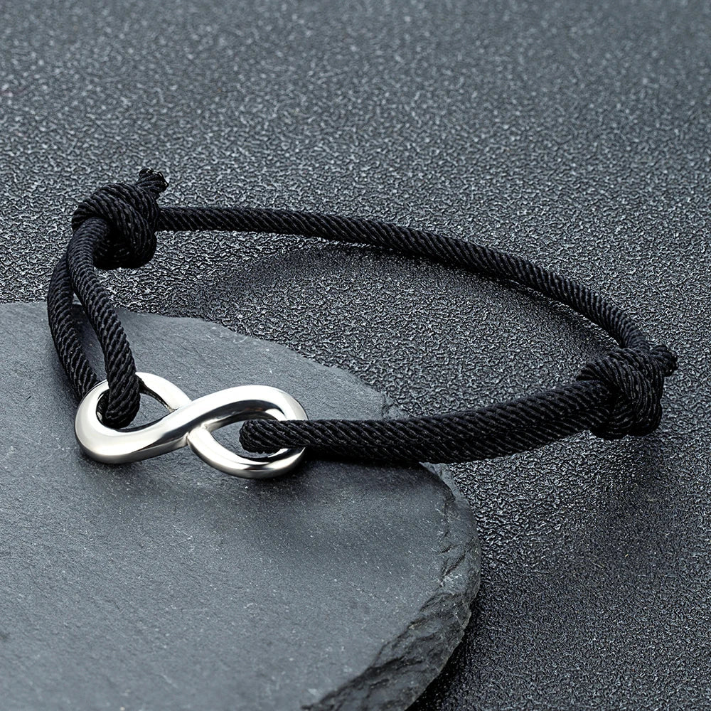 Infinity Cord Bracelet