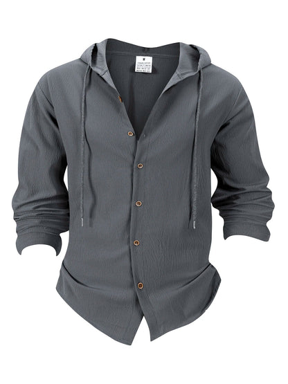 Monaco Button-Up Hoodie