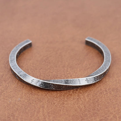 Runestone Steel Cuff