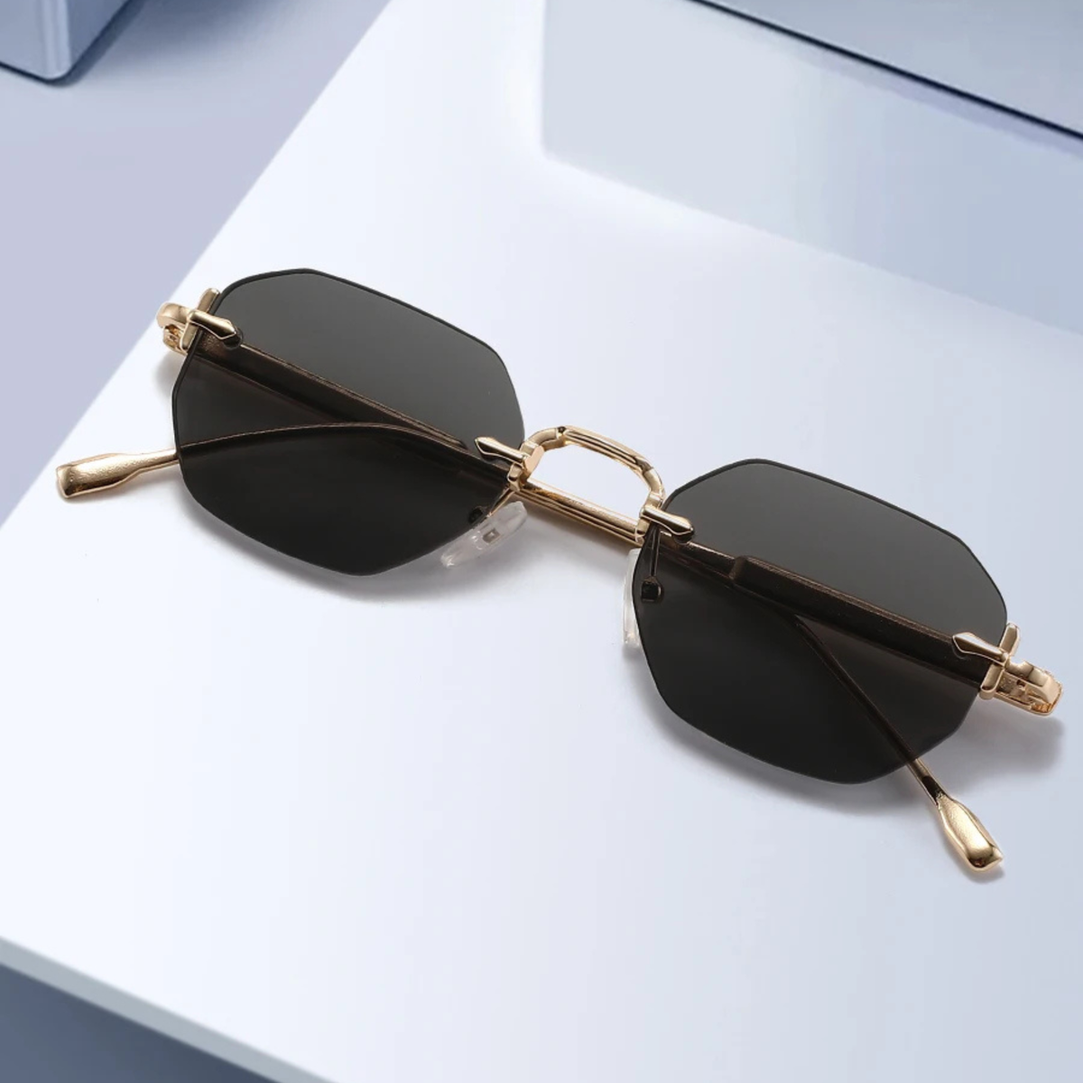 Hexon Rimless Sunglasses
