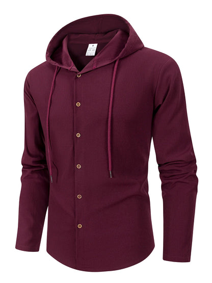Monaco Button-Up Hoodie