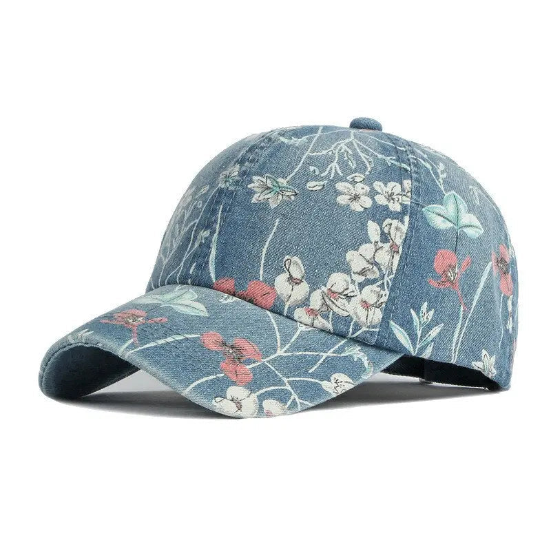 Garden Muse Denim Cap