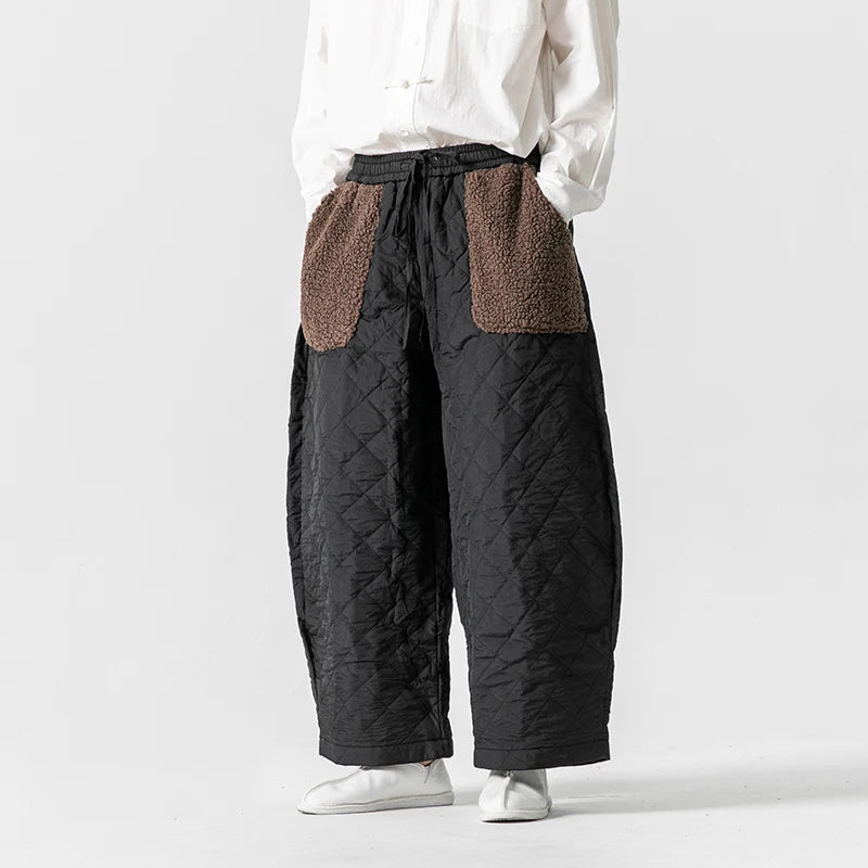 Saville Fleece Patch Pant