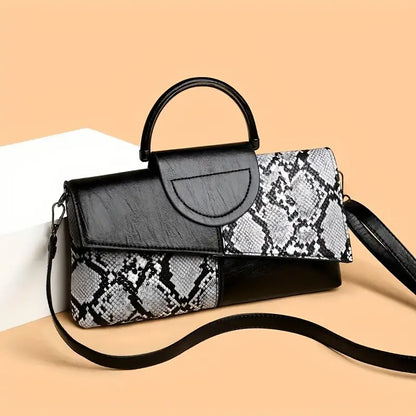 Serpenza Snake Embossed Bag