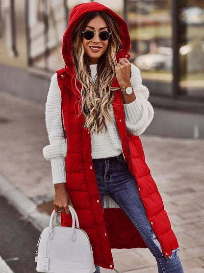 Ellis Longline Puffer Vest