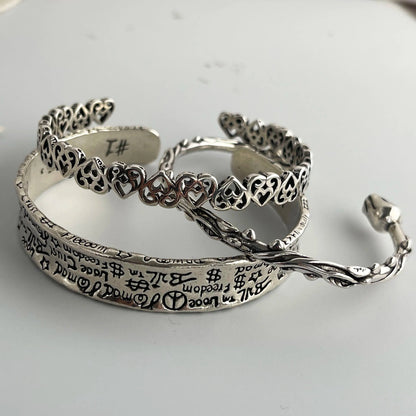 Chronicle Cuff Bracelet