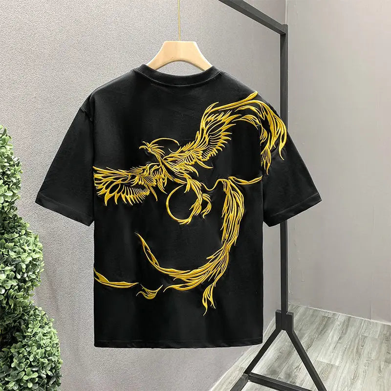 Phoenix Embroidered Tee