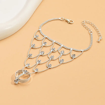 Cascade Mesh Hand Chain